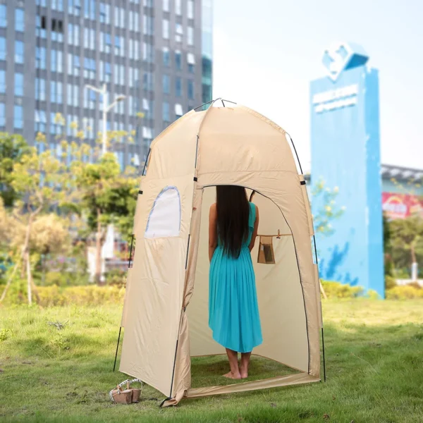 TOMSHOO Portable Outdoor Shower Bath Changing Fitting Room Tent Shelter Camping Beach Privacy Toilet photography tent - Image 6