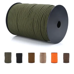 550 Reflective Paracord Parachute Cord Lanyard 9 Strand 100m 9 Strand Paracord Multi function Paracord Parachute Paracord