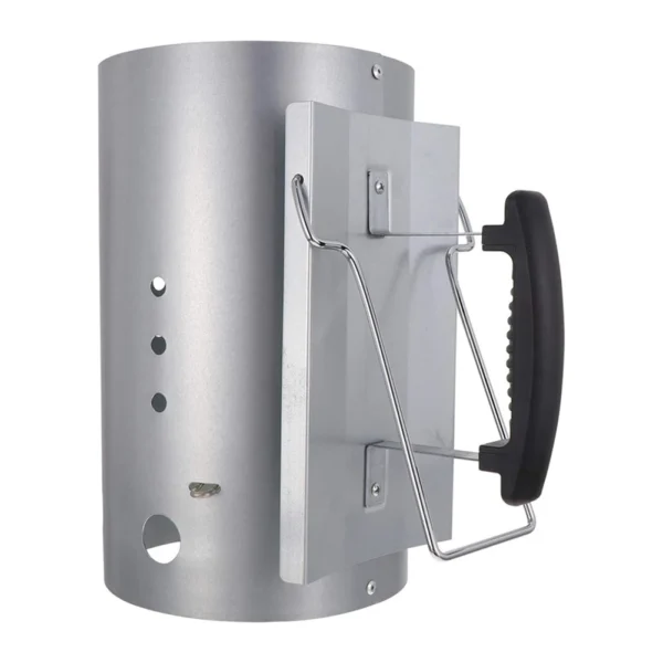 Stainless Steel Charcoal Grill Chimney Starter BBQ Chimney Starter Charcoal Fire Barrel for Charcoal Grill and Barbecue - Image 6