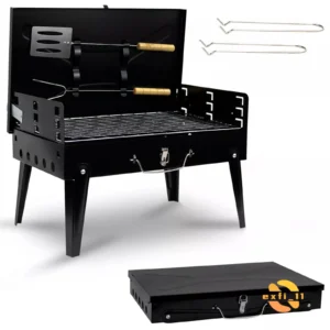 Portable Folding Charcoal BBQ Barbecue Camping Grill Travel Picnic Outdoor