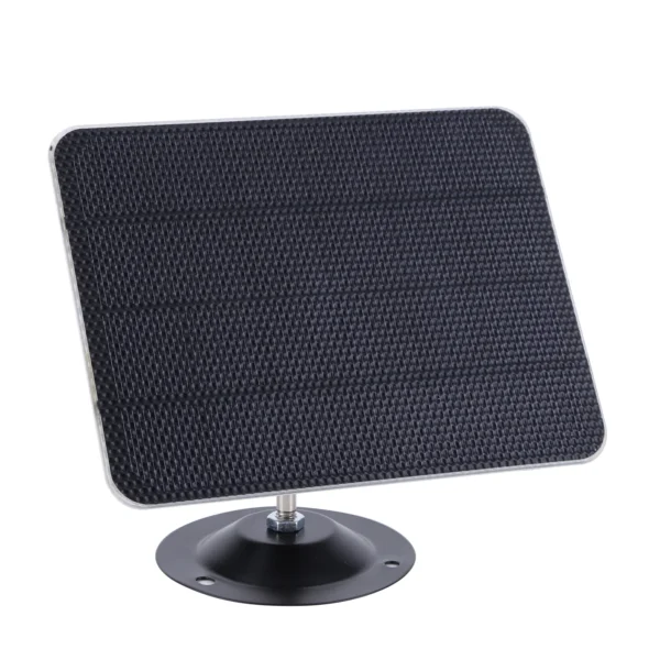 Portable Solar Panel 3W 5V Power Supply Monocrystalline 360 Adjustable Bracket USB Wall Mount IPX6 for Doorbell Courtyard Lights - Image 2