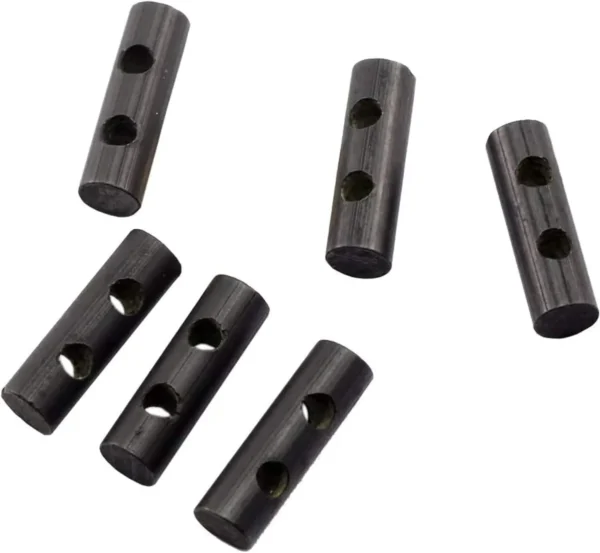 1PC Small Ferro Rod Survival Drilled Flint Fire Starter with Toggle Hole for Paracord Bracelet Necklace - Image 2