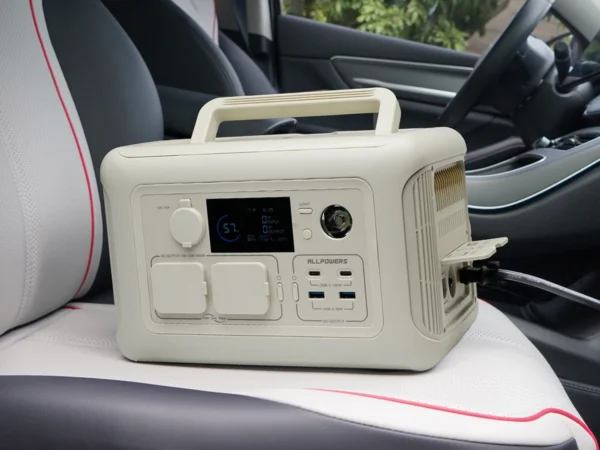 ALLPOWERS Portable Power Station with Portable Solar Panel（Included）,Pure Sine Wave 299Wh Outdoor Solar Generator Camping UPS - Image 3