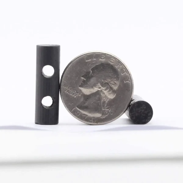 1PC Small Ferro Rod Survival Drilled Flint Fire Starter with Toggle Hole for Paracord Bracelet Necklace - Image 4