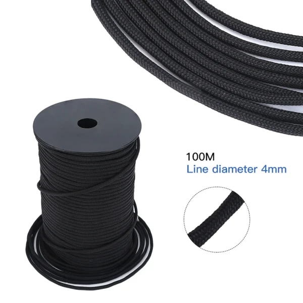 550 Reflective Paracord Parachute Cord Lanyard 9 Strand 100m 9 Strand Paracord Multi function Paracord Parachute Paracord - Image 6
