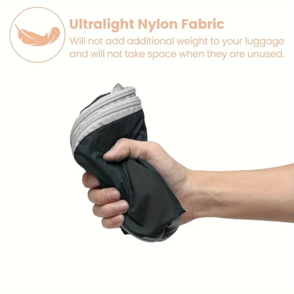 3-Piece Travel Organizer Set, Compression Packing Cubes, Nylon Dustproof Bags With Handle Design Toiletry travel bag Money Viaje - Image 6