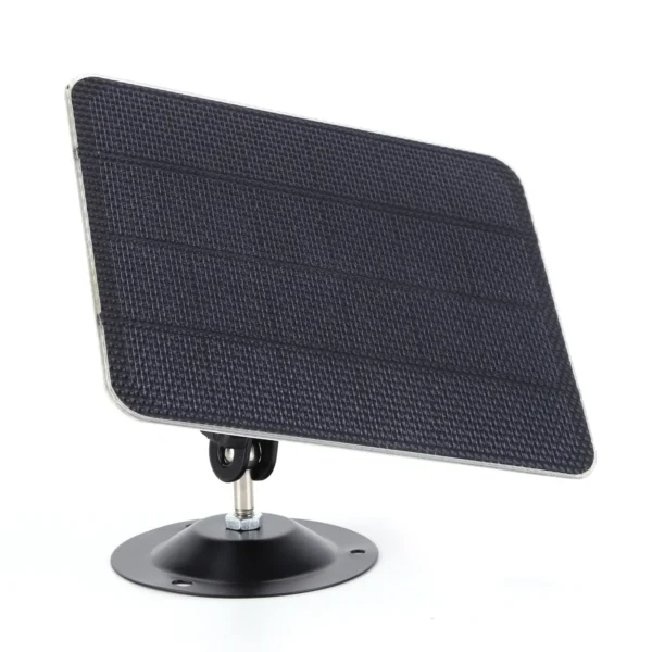Portable Solar Panel 3W 5V Power Supply Monocrystalline 360 Adjustable Bracket USB Wall Mount IPX6 for Doorbell Courtyard Lights - Image 4