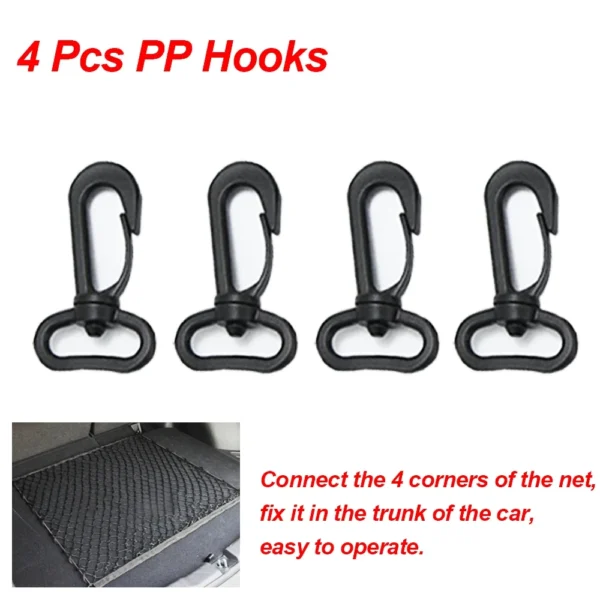 Universal Car Trunk Net Elastic Luggage Net Cargo Organizer Storage Nylon Mesh Nets Stretchable Car Interior Mesh Network Pocket - Image 4